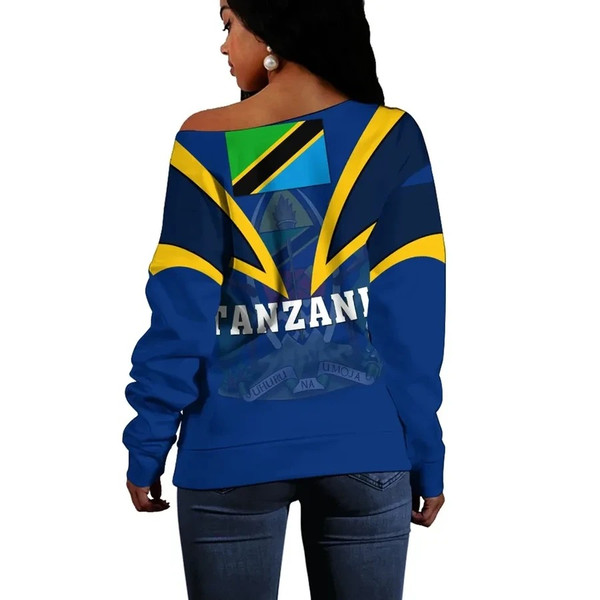 Tanzania Women Off Shoulder Tusk Style, African Women Off Shoulder For Women