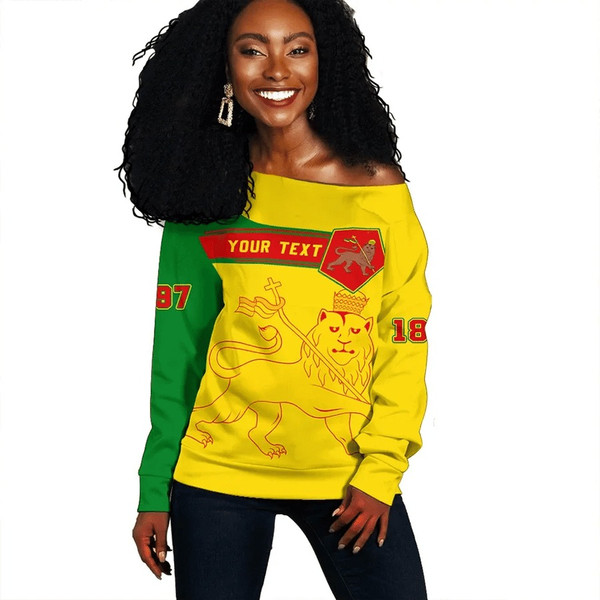 Ethiopia Women Off Shoulder Pentagon Style, African Women Off Shoulder For Women