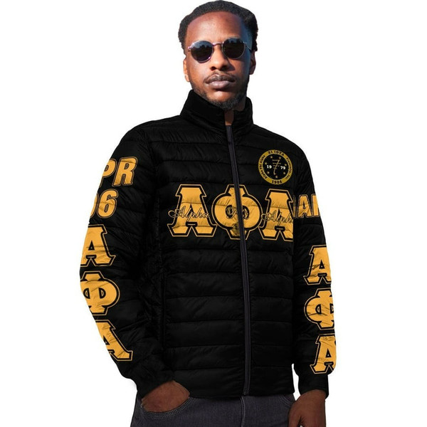 Alpha Phi Alpha - The Sons Of T3 Xi Iota Alphas Padded Jacket, African Padded Jacket For Men Women