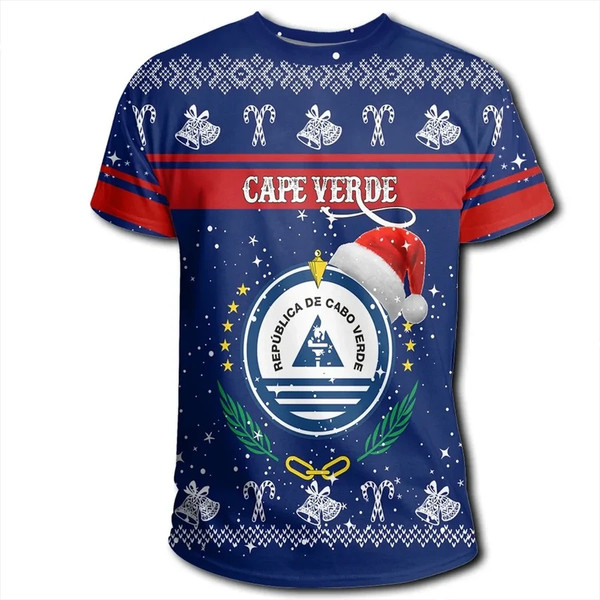 Cape Verde T-Shirt Christmas, African T-shirt For Men Women