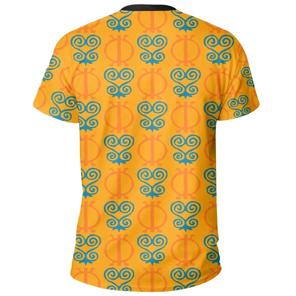 Sankofa And Wawa Aba Adinkra Tee, African T-shirt For Men Women