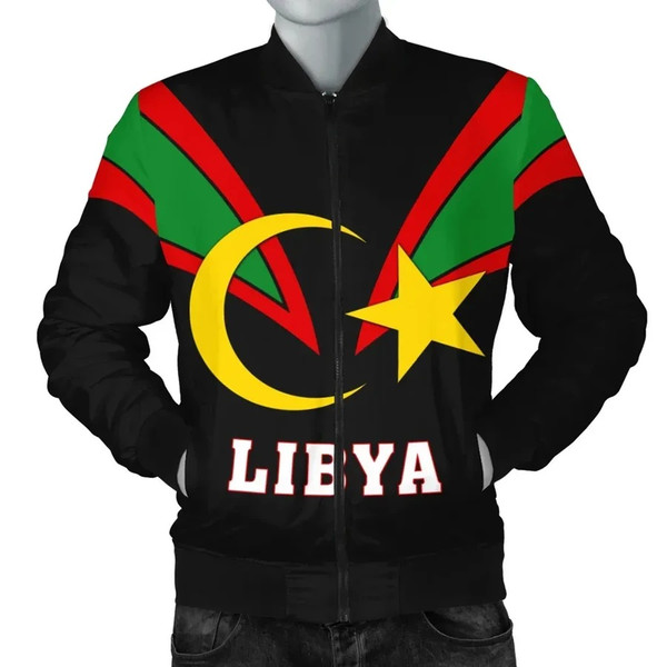 Libya Bomber Tusk Style, African Bomber Jacket For Men Women