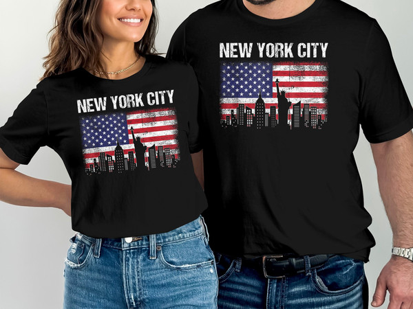 New York City Skyline T-Shirt, Brooklyn T-shirt, Manhattan Shirt, New York Gift, New York T-Shirt, New York Gifts.jpg