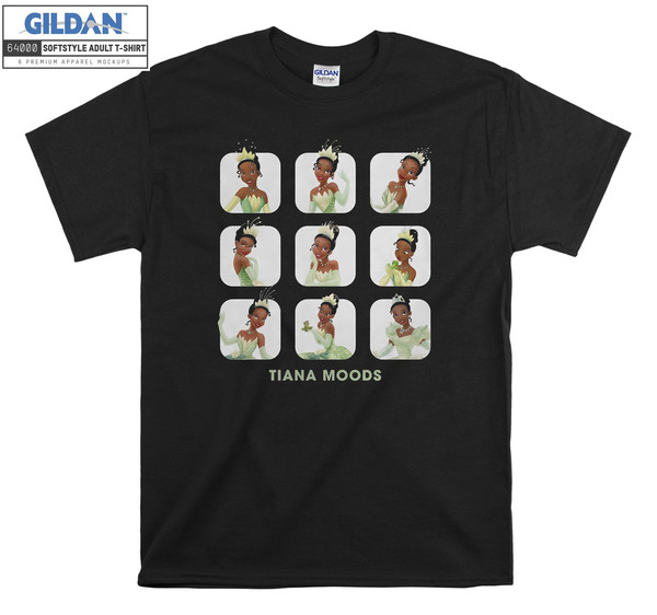 Disney Tiana Moods Cute Face Box Up T-shirt Hoody Kids Child Tote Bag Tshirt S-M-L-XL-XXL-3XL-4XL-5XL Gildan Oversized Men Women Unisex 6832.jpg