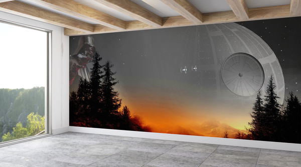 Paper Crafts, Wall Art Decor, Custom Wall Paper, Gift For Him, Star Wars Mural, Starry Sky Wall Stickers, Modern Wall Art, Gift For House,.jpg