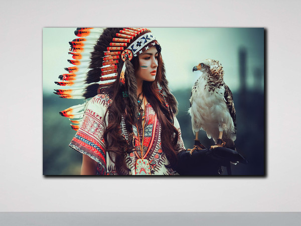 Spiritual Guardian,Majestic Eagle, Contemplative Art, Unity with Nature, Respect for Wildlife, Ethereal Presence, Home Decor,Living Room Art.jpg