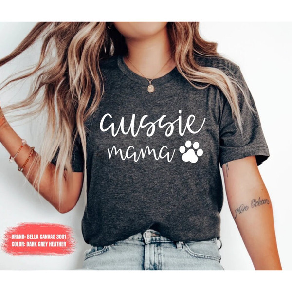 Aussie Dog Name Tee dog lover - Dog Lover Gift Aussie Mama Shirt dog Shirt Australian Shepherd Shirt Aussie Lover OK.jpg