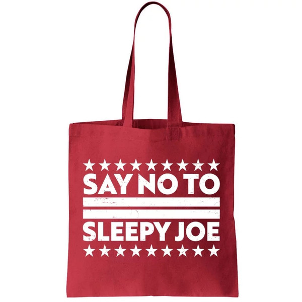 Say No To Sleepy Joe Pro-Trump Tote Bag.jpg