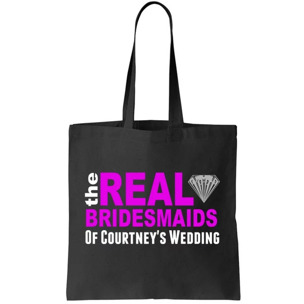 The Real Bridesmaids Of Personalize Wedding Custom Tote Bag.jpg