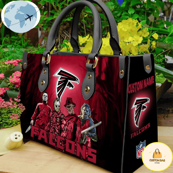 Atlanta Falcons NFL Halloween Women Leather Hand Bag.jpg