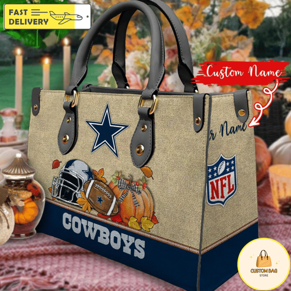 NFL Dallas Cowboys Autumn Women Leather Bag.jpg