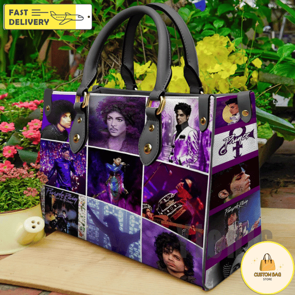 Prince Lover Leather HandBag,Prince Music Bag,Prince Fan Gift 3.jpg