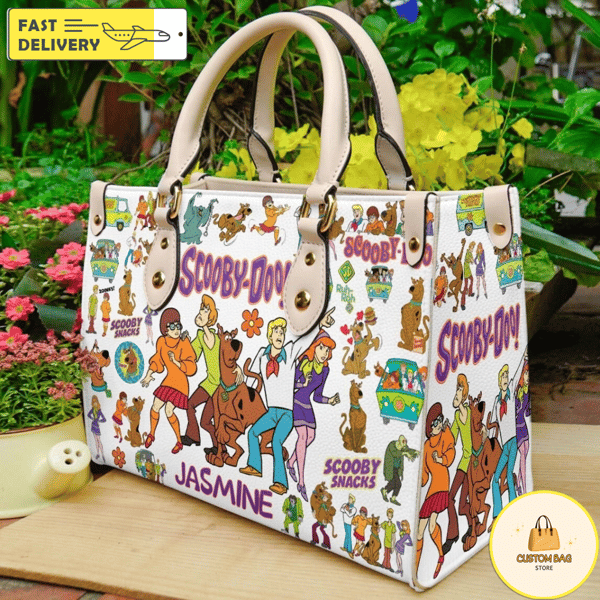 Scooby Doo Icons Handbag, Anniversary Scooby Handbag, Disney Leatherr Handbag.jpg