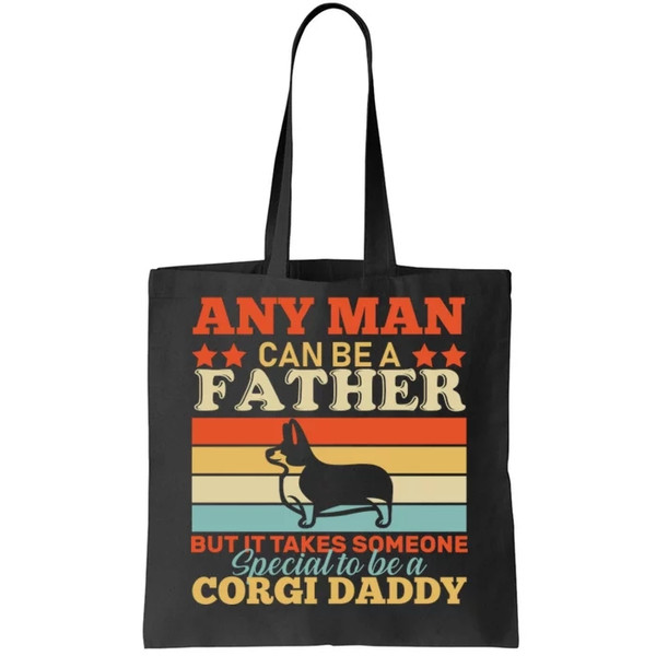 Corgi Father Tote Bag.jpg