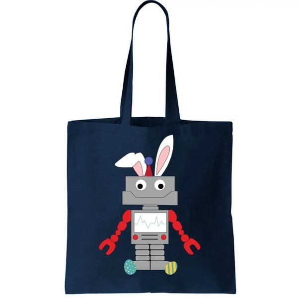 Easter Bunny Robot Tote Bag.jpg