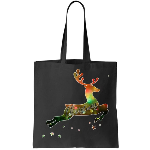 Festive Christmas Leaping Reindeer Tote Bag.jpg