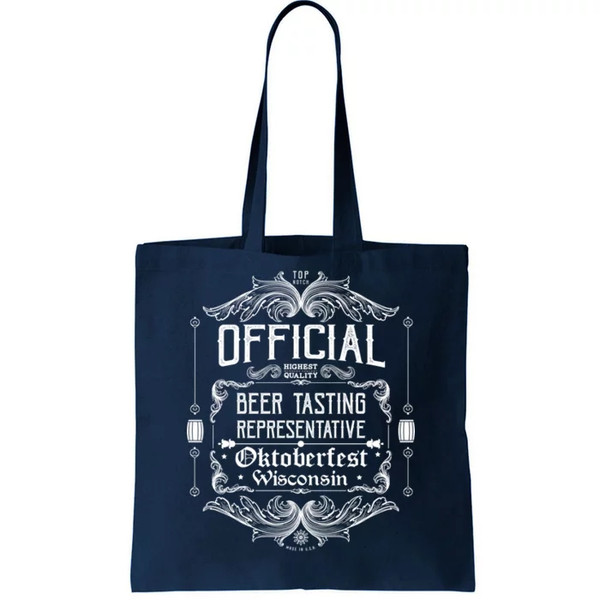 Official Wisconsin Oktoberfest Beer Tasting Representative Tote Bag.jpg