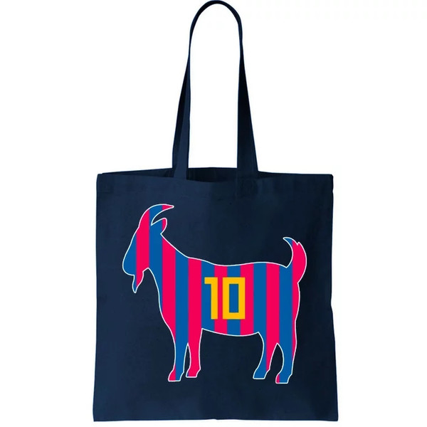 The Goat Messi 10 Greatest Of All Time Tote Bag.jpg
