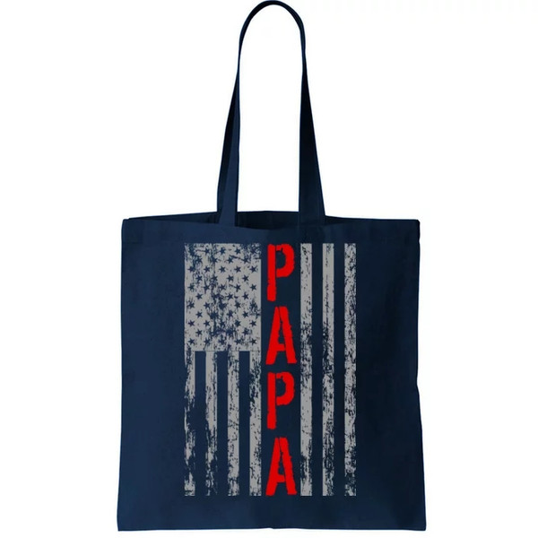 USA PAPA Retro Vintage Flag Tote Bag.jpg