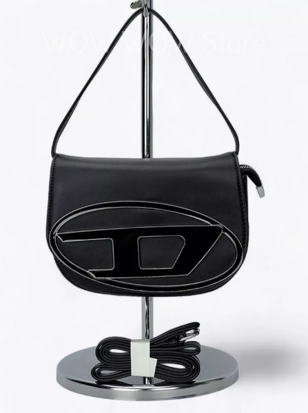 Women's Diesel 1DR black bag 1.jpg