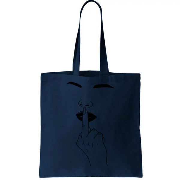 Middle Finger Lips Tote Bag.jpg