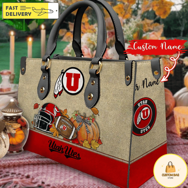 NCAA Utah Utes Autumn Women Leather Bag.jpg
