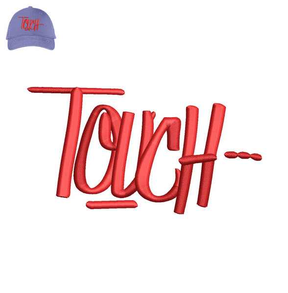 Tquch 3d Puff Embroidery logo for Cap..jpg