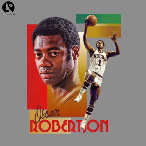 KL040124531-Retro Oscar Robertson Basketball CardSport PNG Basketball PNG download.jpg