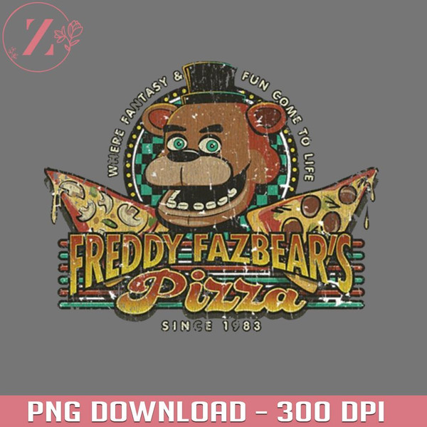 KL251223522-Freddy Fazbears Pizza - Vintage Naruto PNG, Anime download PNG.jpg