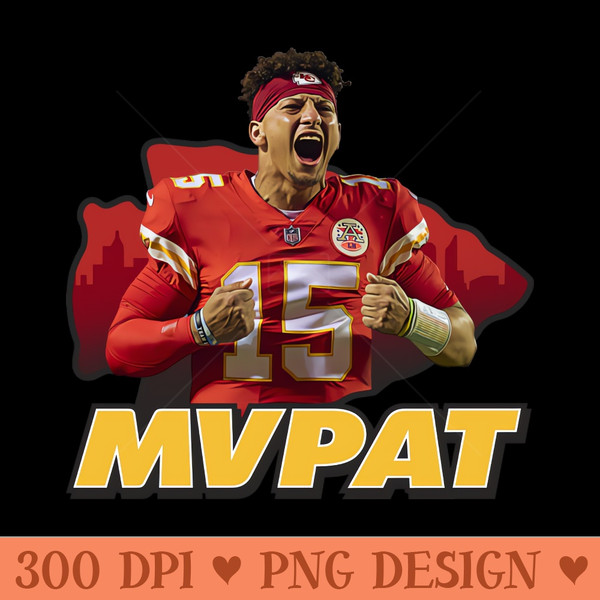 Mahomes MVP - PNG Clipart - Good Value