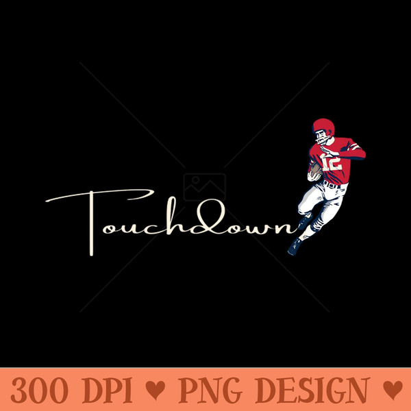 Touchdown Patriots - PNG Artwork - Convenience