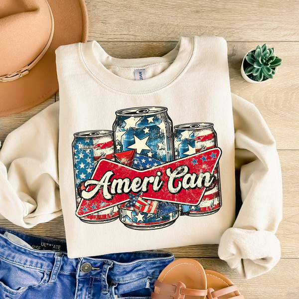 Ameri Can png, 4th Of July png, America png, Independence Day png, Patriotic png, USA flag png, Sublimation Designs, shirt png designs.jpg