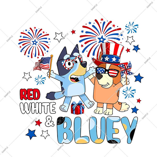 Retro Bluey 4th of July PNG, Bluey Png, Fourth Of July Png, USA Png, America png, America Shirt, Independence Day, Cartoon Blue Dog Png1.jpg