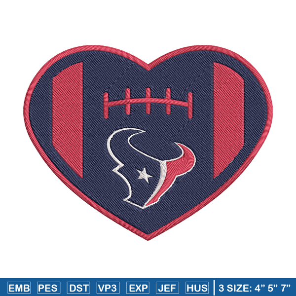 Houston Texans Heart embroidery design, Texans embroidery, NFL embroidery, sport embroidery, embroidery design..jpg