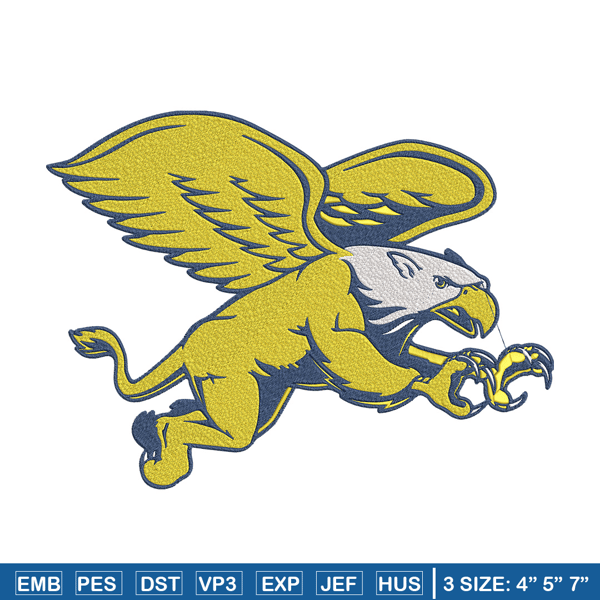 Canisius College mascot embroidery design,NCAA embroidery,Sport embroidery,logo sport embroidery,Embroidery design..jpg