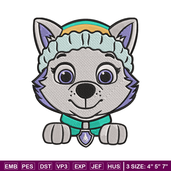 Everest Dog Embroidery Design, Paw Patrol Embroidery, Embroidery File,Anime Embroidery, Anime shirt,Digital download..jpg