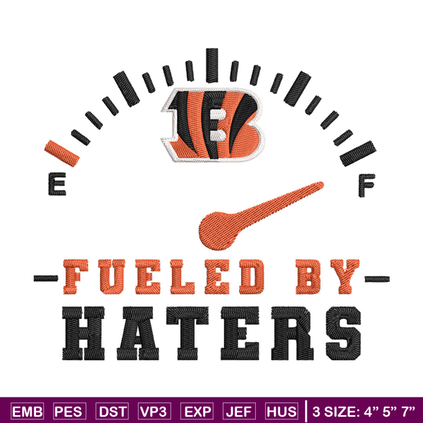 Fueled By Haters Cincinnati Bengals embroidery design, Bengals embroidery, NFL embroidery, logo sport embroidery..jpg