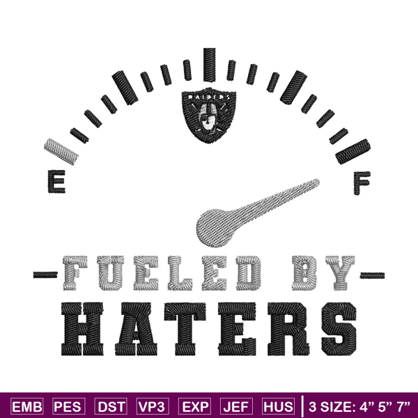 Fueled By Haters Las Vegas Raiders embroidery design, Las Vegas Raiders embroidery, NFL embroidery, sport embroidery..jpg