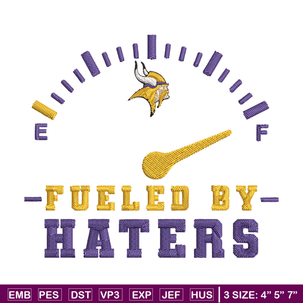 Fueled By Haters Minnesota Vikings embroidery design, Minnesota Vikings embroidery, NFL embroidery, sport embroidery..jpg