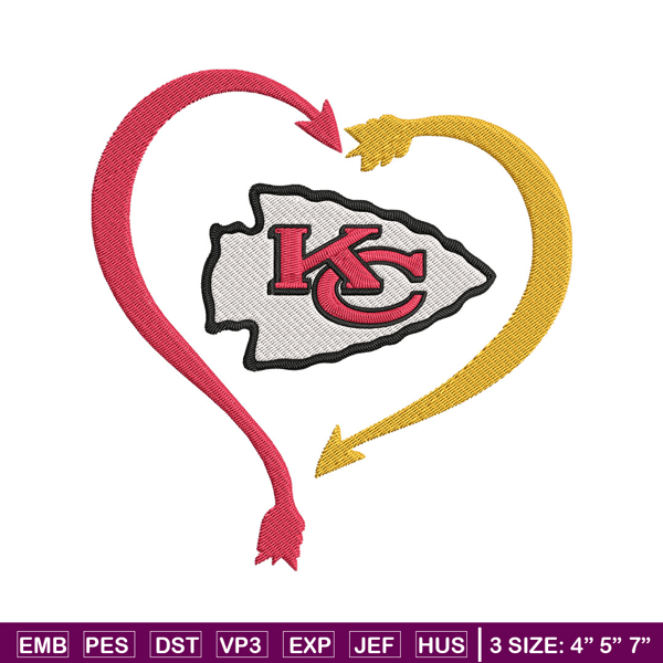 Heart Kansas City Chiefs embroidery design, Kansas City Chiefs embroidery, NFL embroidery, logo sport embroidery..jpg