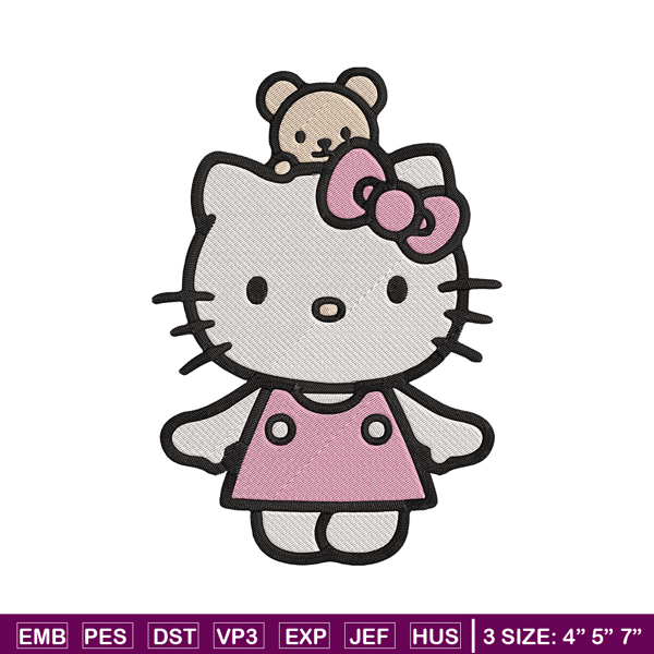 Hello kitty pink Embroidery Design, Hello kitty Embroidery, Embroidery File, Anime Embroidery, Digital download.jpg