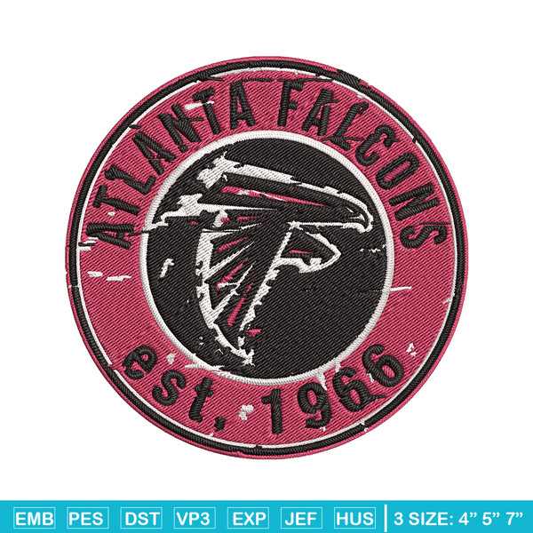 Atlanta Falcons Coins embroidery design, Atlanta Falcons embroidery, NFL embroidery, sport embroidery, embroidery design.jpg