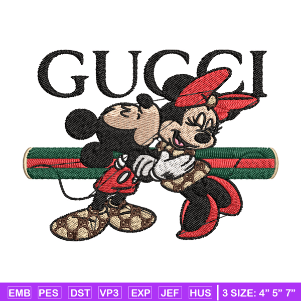 Mickey minnie Embroidery Design, Gucci Embroidery, Embroidery File, Logo shirt, Sport Embroidery, Digital download..jpg