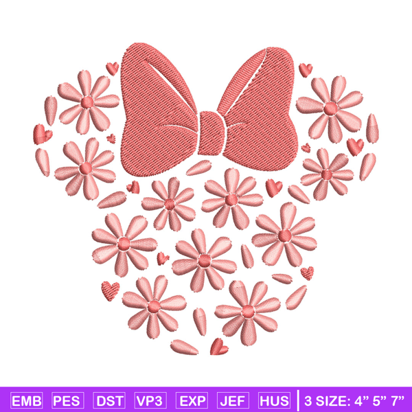 Strawberry Minnie Mouse Embroidery Design, Disney Embroidery, cartoon shirt, Embroidery File, Digital download..jpg