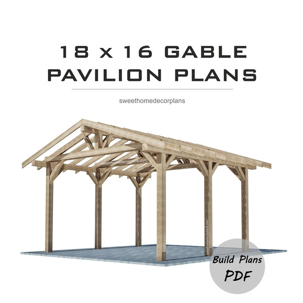 pdf 18 х 16 gable pavilion plans carport gazebo patio.jpg