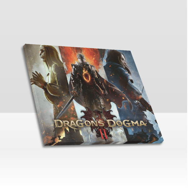 Dragon's Dogma 2 Frame Canvas Print, Wall Art Home Decor Poster.png