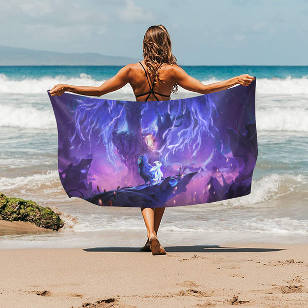 Ori and The Will Of The Wisps Beach Towel.png