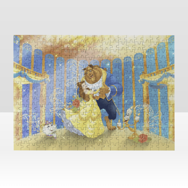 Beauty And The Beast Jigsaw Puzzle Wooden.png