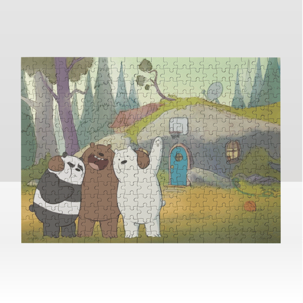 We Bare Bears Jigsaw Puzzle Wooden.png