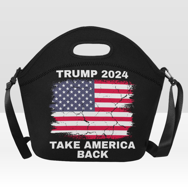 Trump 2024 Take America Back Neoprene Lunch Bag.png